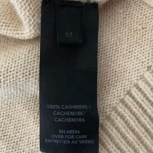 Donna Karan Collection V Neck Cashmere Sweater- … - Picture 7 of 9